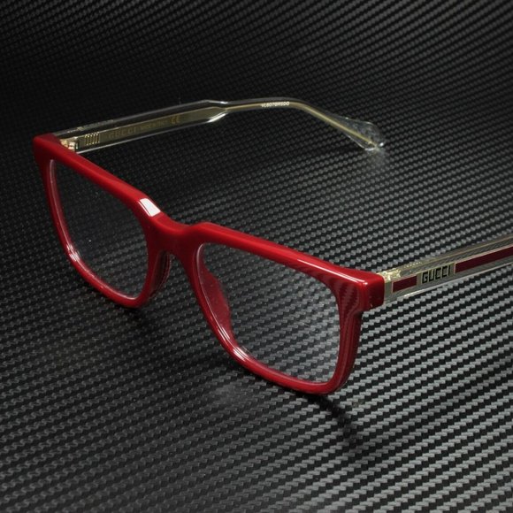 Gucci Red 55mm Eyeglasses - Picture 1 of 3
